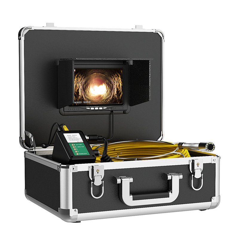 F927WF-50M WiFi Sewer Inspection Camera 50M Range & Wireless App Control